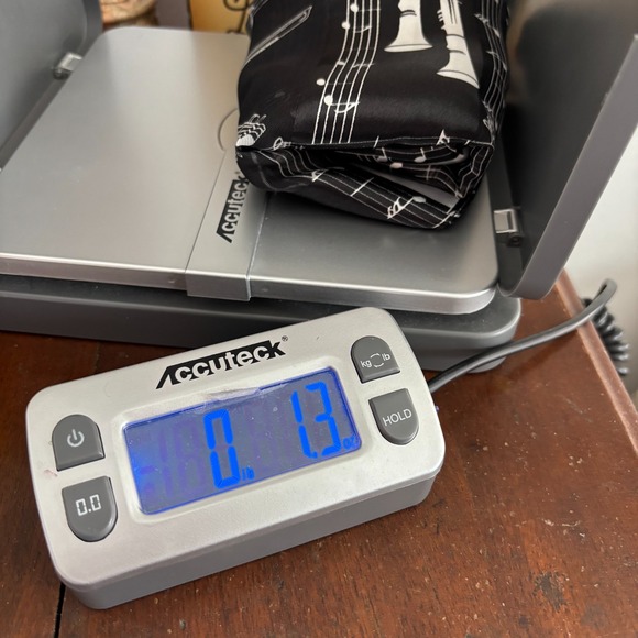 Musical Instruments Scarf Satin Sheer Edgy Band Edgy Unique Y2K Piano 18401x - Picture 6 of 6